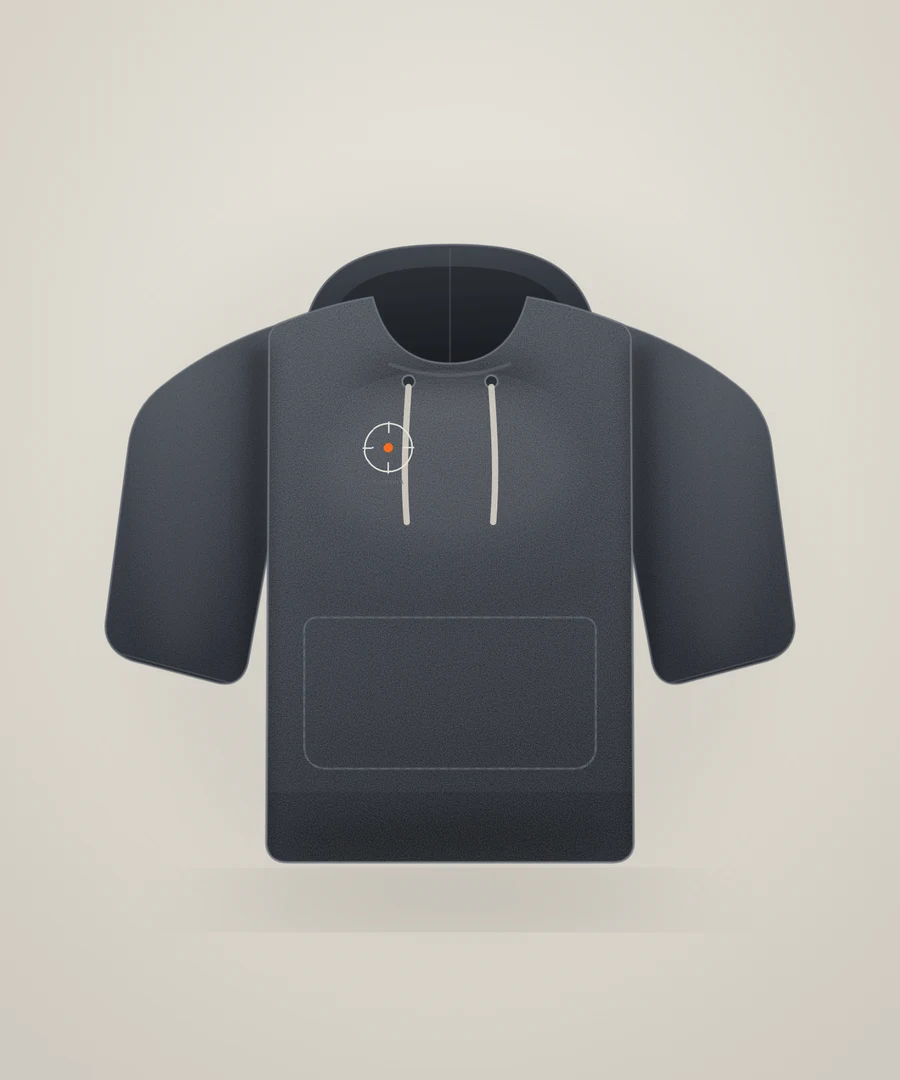 Chest Dot Hoodie