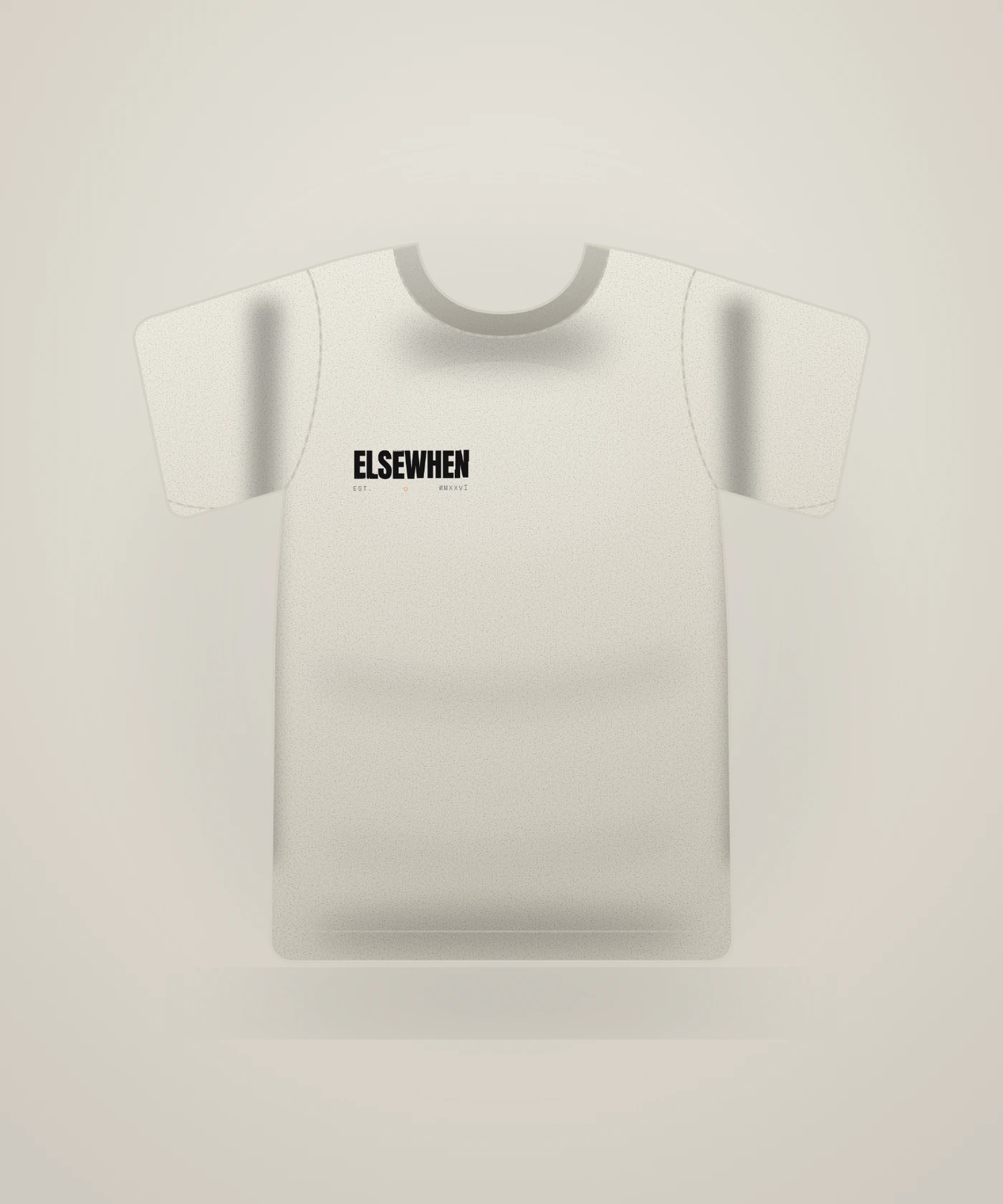 Chest Mark Tee · Bone